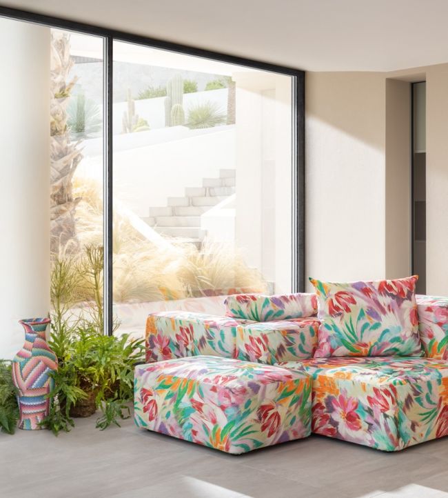 Yokohama Room Fabric - Multicolor