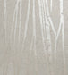 Metallic Forest Wallpaper - Gray