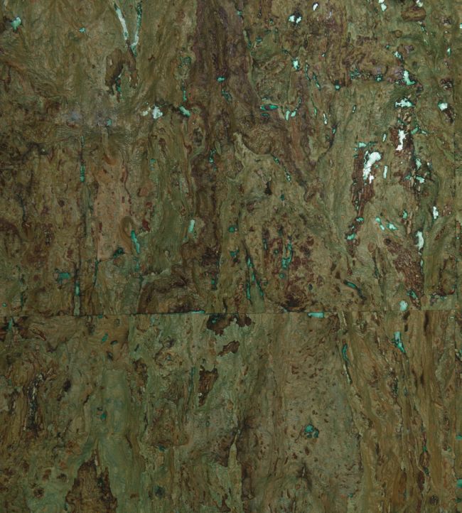 Zaniah Texture Wallpaper - Green 