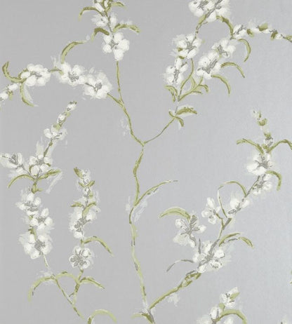 Japonica Wallpaper - Silver