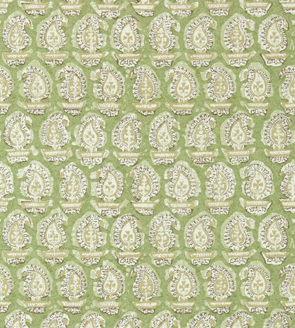 Gada Paisley Wallpaper - Green