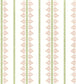 Fern Stripe Wallpaper - Pink