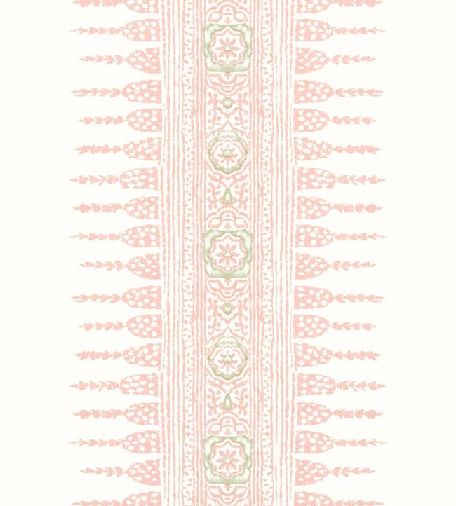 Javanese Stripe Wallpaper - Pink