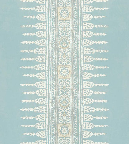 Javanese Stripe Wallpaper - Blue