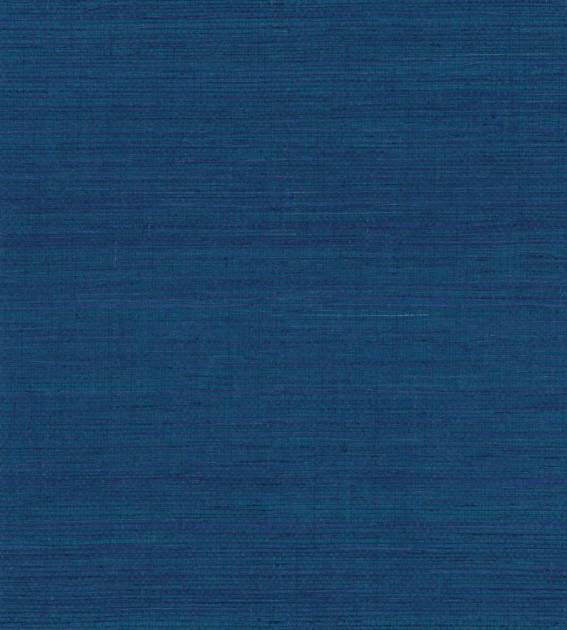 Kanoko Grasscloth Wallpaper - Blue