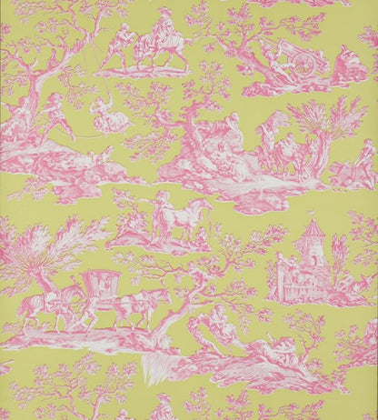 La Musardiere Wallpaper - Pink