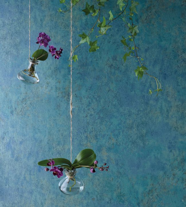Fresco Room Wallpaper - Blue