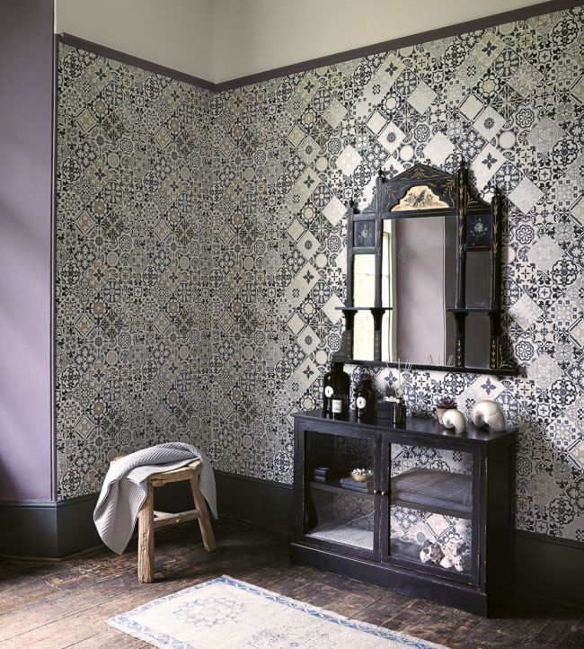 Cervo Room Wallpaper 2 - Gray