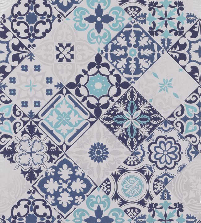 Cervo Wallpaper - Blue 