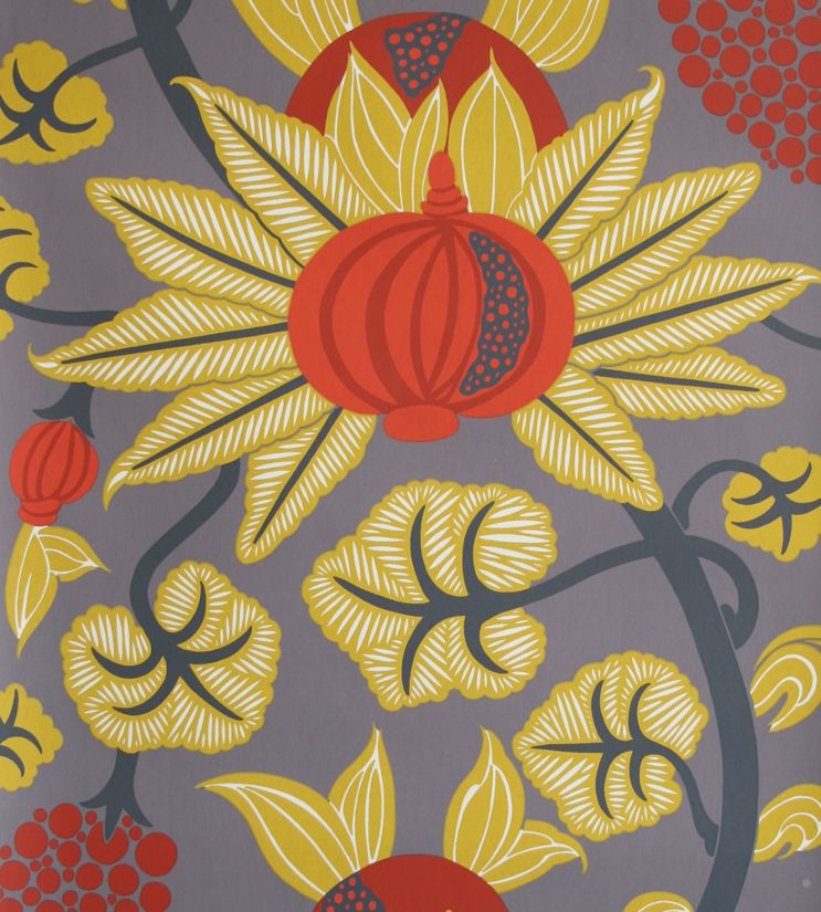 Maharani Wallpaper - Yellow
