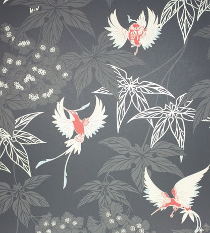 Grove Garden Nursey Wallpaper - Gray