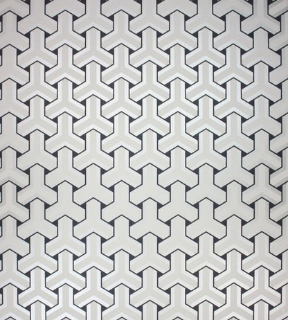 Trifid Wallpaper - Silver 