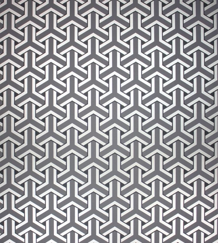 Trifid Wallpaper - Gray