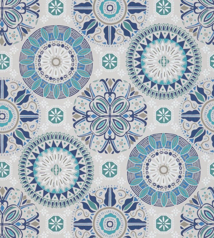 Rosetta Wallpaper - Blue