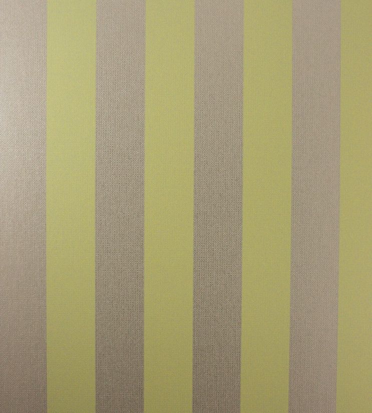 Metallico Stripe Wallpaper - Yellow 