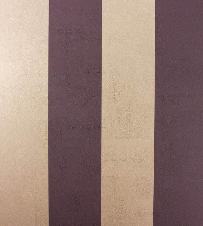 Zingrina Stripe Wallpaper - Brown 