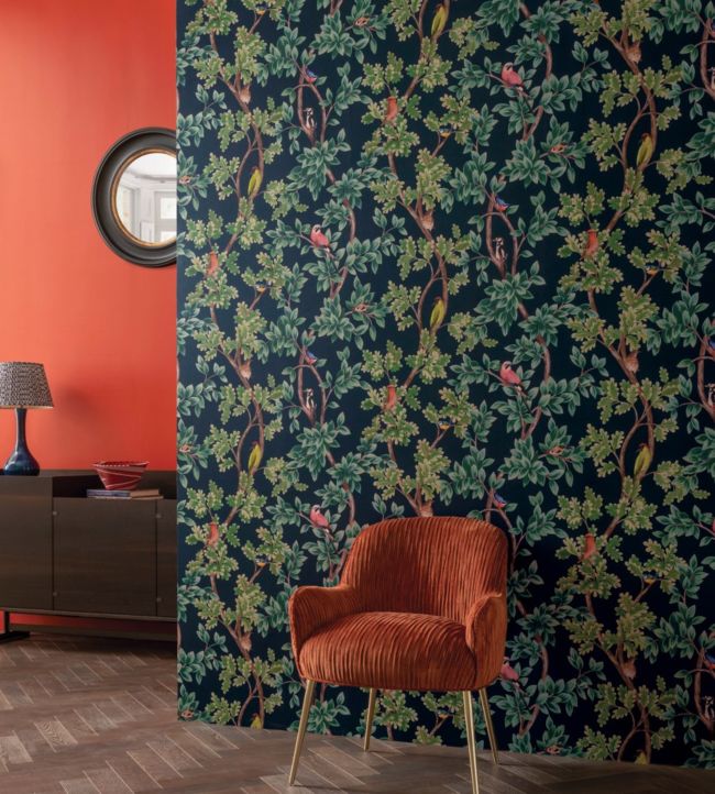 Netherfield Room Wallpaper - Green