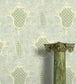 Marmorino Room Wallpaper - Teal