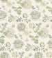 Roses Glacees Wallpaper - Green