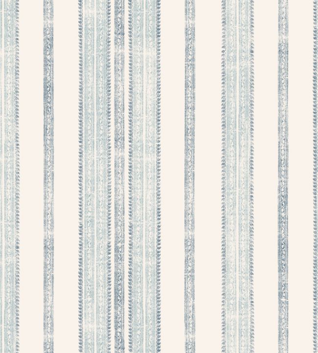 Surat Stripe Wallpaper - Blue 
