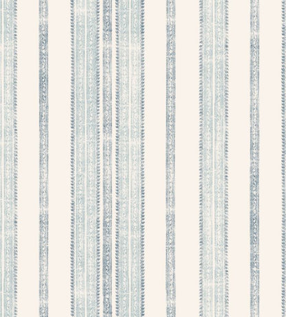 Surat Stripe Wallpaper - Blue 